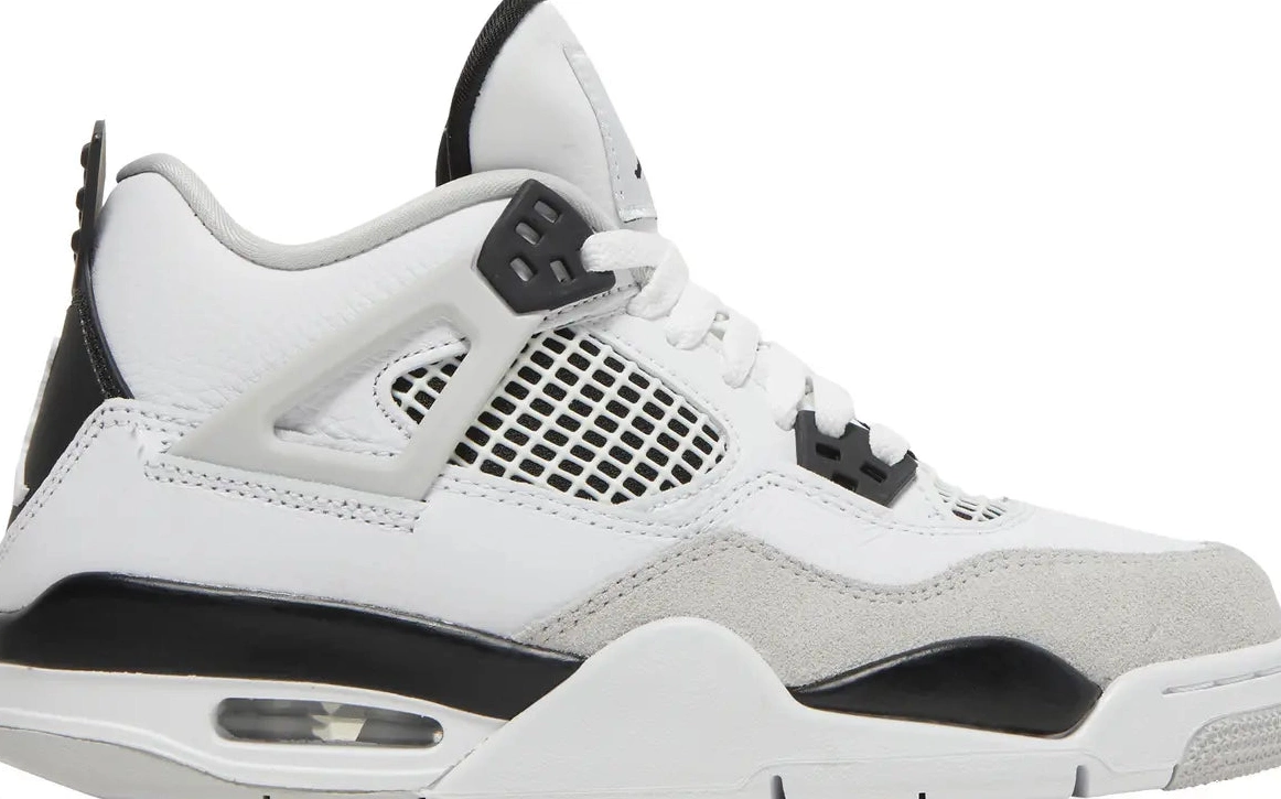 4 GS Retro Jordan Military Air Black 0806